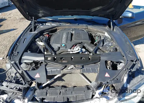 2015 BMW 6 Series 640I из США, поврежденный, VIN WBALW7C5XFD596101